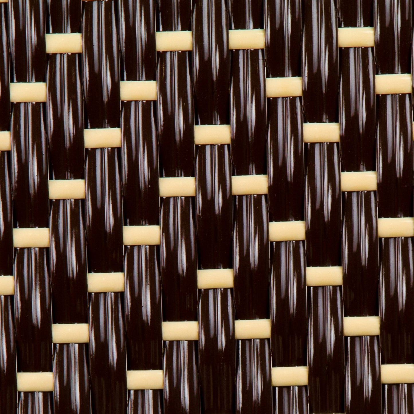 Brown, Cream, Azure & Gold Mediterranean Bistro Square Back Stripe Chair
