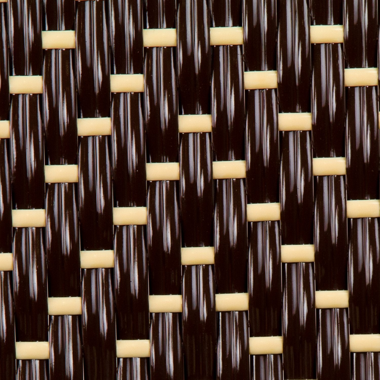 Brown, Cream, Azure & Gold Mediterranean Bistro Square Back Stripe Chair