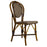 Brown & Cream Mediterranean Bistro Chair (B)
