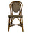 Brown & Cream Mediterranean Bistro Chair (B)
