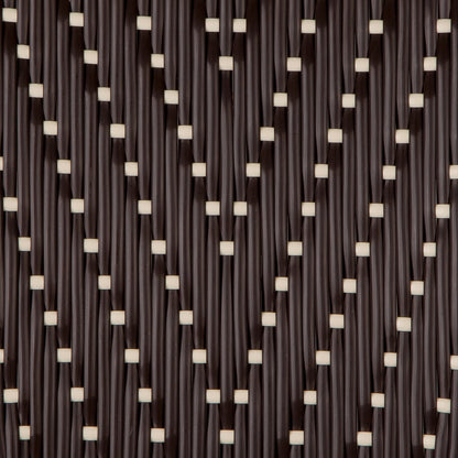 Brown and Cream Mediterranean Bistro Chair (L)