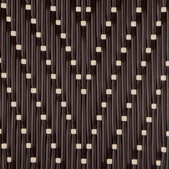 Brown and Cream Mediterranean Bistro Chair (L)