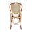 Cream Green Mediterranean Bistro Chair (L)