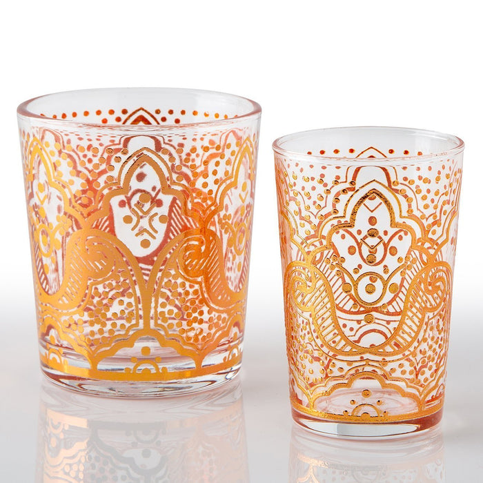 Copper El Kef Moroccan Tea Glass (Large)