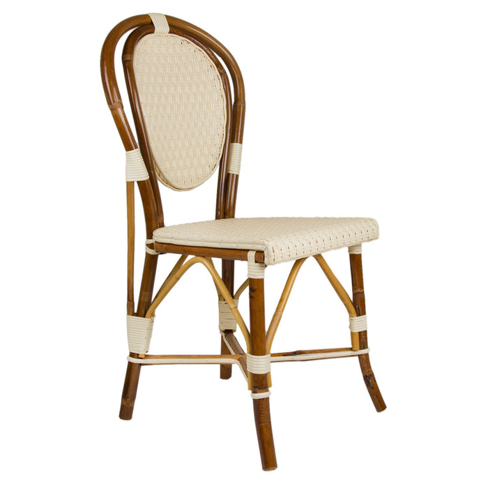 Cream Mediterranean Bistro Chair (B)