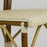 Cream Mediterranean Bistro Chair (B)