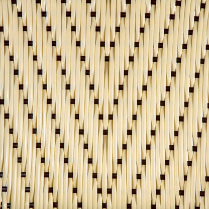 Cream & Brown Mediterranean Bistro Bar Stool with Back (29" h. seat) (L)