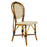 Cream & Brown Mediterranean Bistro Chair (L)