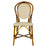 Cream & Brown Mediterranean Bistro Chair (L)