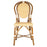 Cream & Orange Mediterranean Bistro Chair (E)