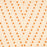 Cream and Orange Mediterranean Bistro Chair (L)