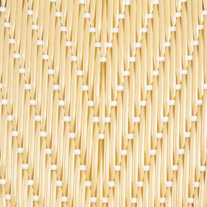 Cream and White Mediterranean Bistro Chair (L) - Maison Midi