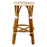 Cream & White Counter Height Mediterranean Bistro Bar Stool (26" h) (L)