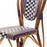 Dark Blue, Cream, Azure Mediterranean Bistro Chair (32-paris)