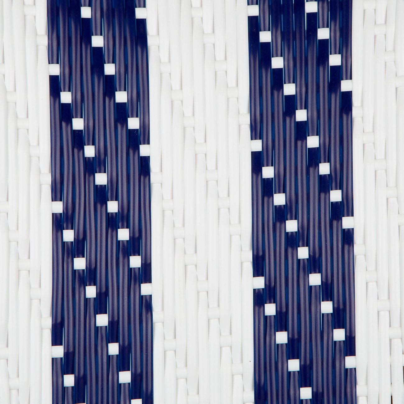 Blue & White Mediterranean Bistro Chair