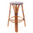 Dark Blue and White Mediterranean Bistro Stool (26" h) (E)