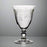 Ornate Etched Water Glass	