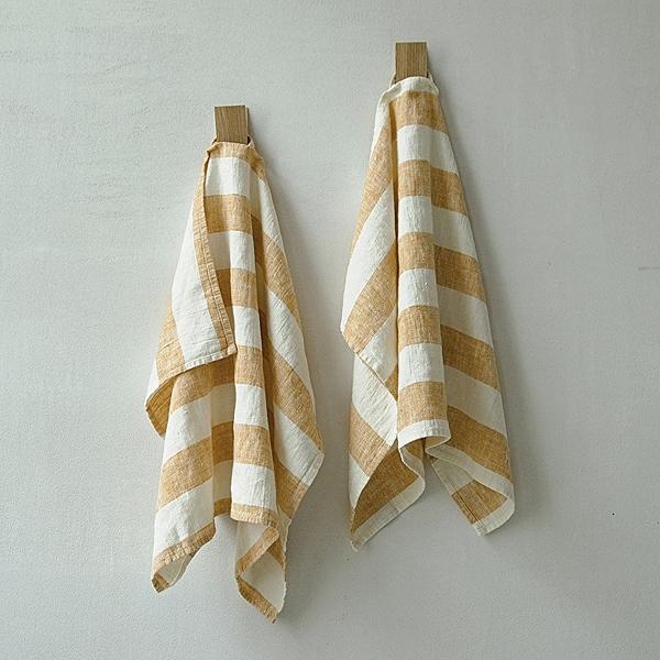 Gold Philippe Linen Hand Towel