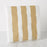 Gold Striped Paper Napkins (8")