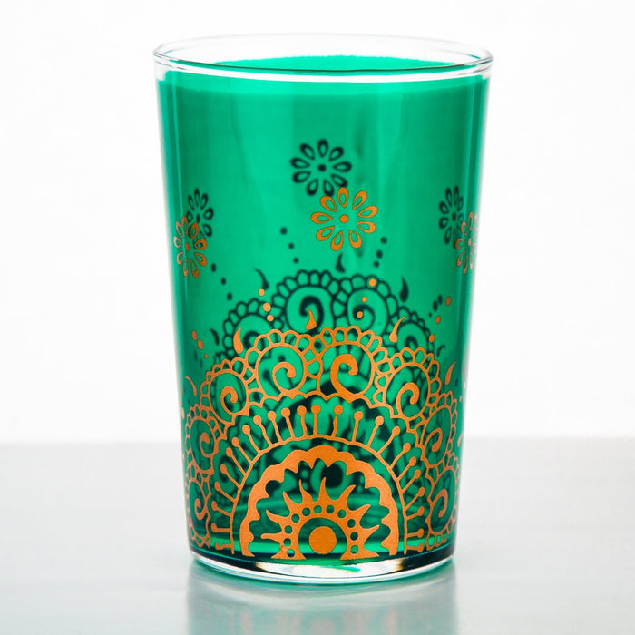 Green Oujam Moroccan Tea Glass