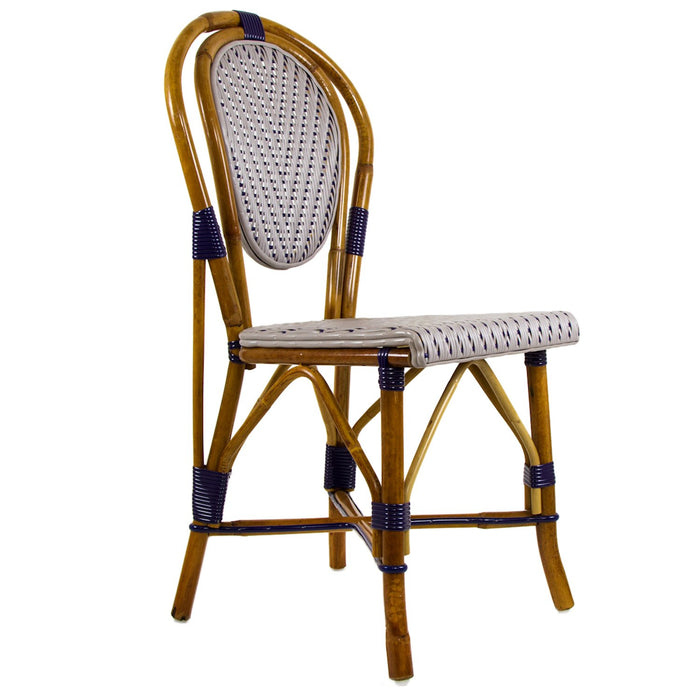 Grey Mediterranean Bistro Chair 