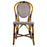 Grey Mediterranean Bistro Chair 