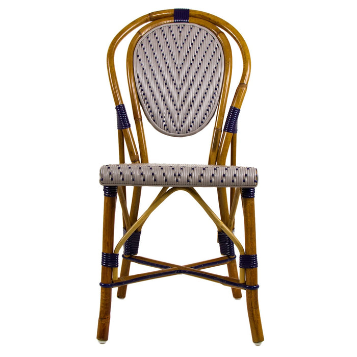 Grey Mediterranean Bistro Chair 