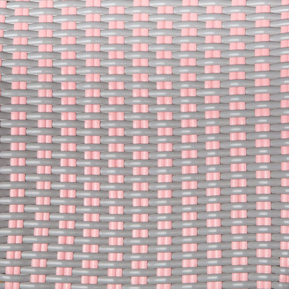 Grey & Pink Mediterranean Bistro Chair (ELI)