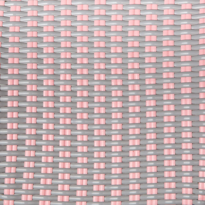 Grey & Pink Mediterranean Bistro Chair (ELI)