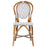 Grey & White Mediterranean Bistro Chair (L)