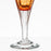 Hand Blown Orange Champagne Flute