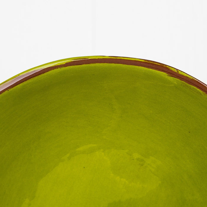 Handmade Green Presentation Plate