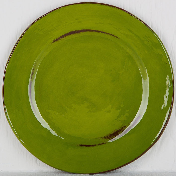 Handmade Green Presentation Plate
