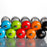 Marlux Turquoise Pepper Grinder with Lacquered Beech Wood Top (with pepper)