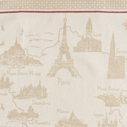 Monument French Kitchen Towel (Green)