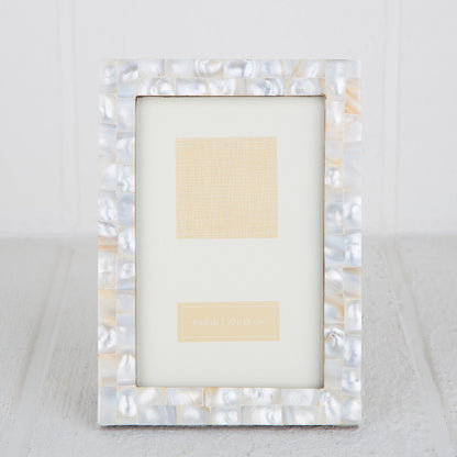 Mosaic Pearl Picture Frame (4x6”)