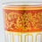 Orange Golden Filigree & Middle Band Moroccan Tea Glass