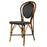 Black Mediterranean Bistro Chair (L)