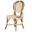 Cream and White Mediterranean Bistro Chair (E)