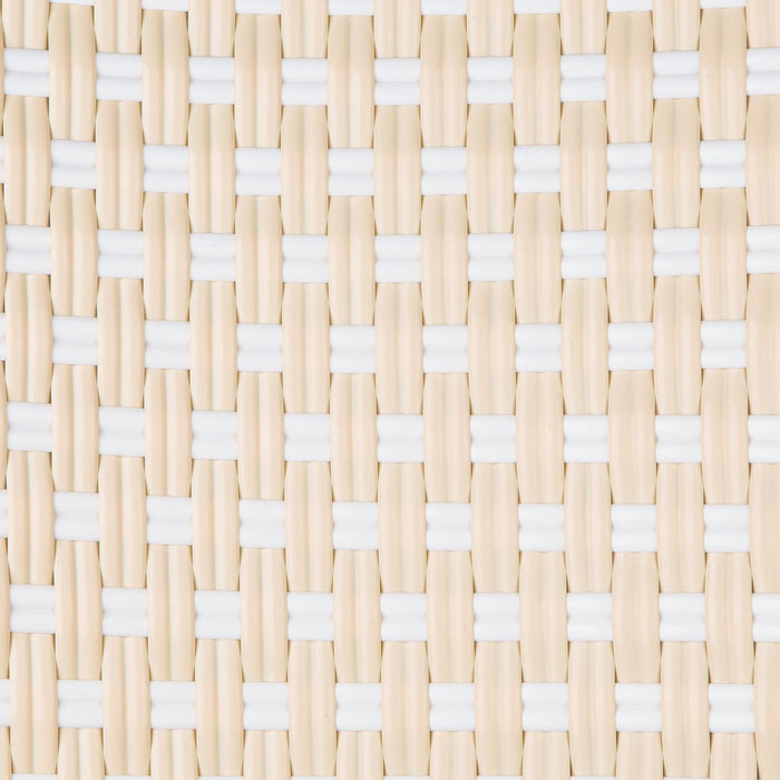 Cream and White Mediterranean Bistro Chair (E)