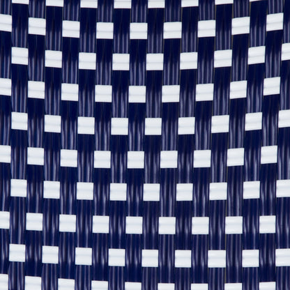 Blue & White Mediterranean Bistro Chair (B)