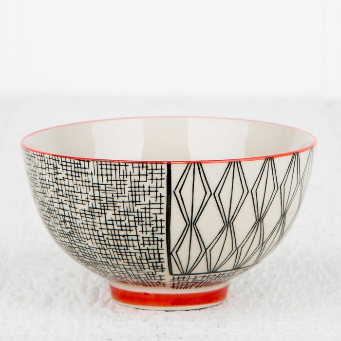 Porcelain Urban Art Bowl