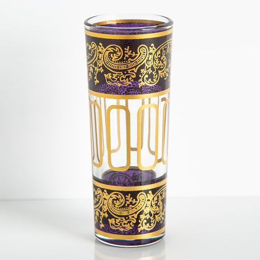 Purple Moroccan Tea Shot Glass