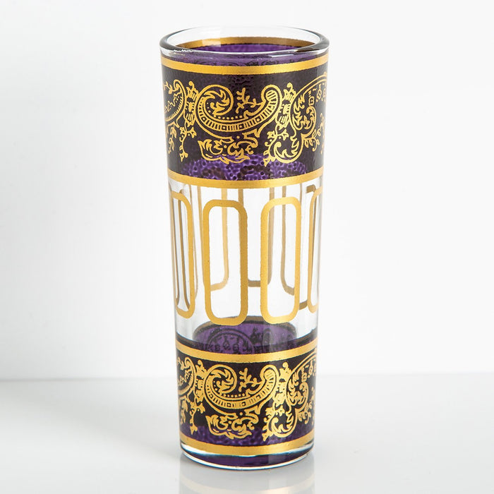 Purple Moroccan Tea Shot Glass