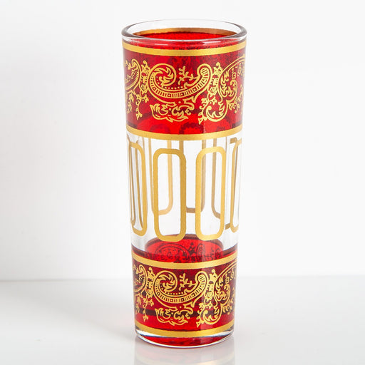 Red Moroccan Tea Shot Glass