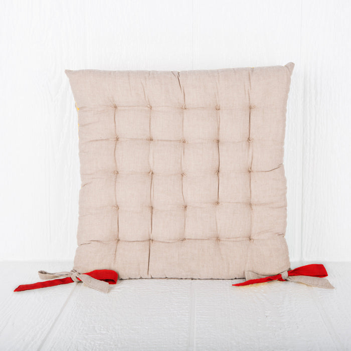 Rouge Galette Valayans Seat Cushion (15.75” x 15.75”)