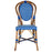 Blue & Azure Mediterranean Bistro Chair (E)