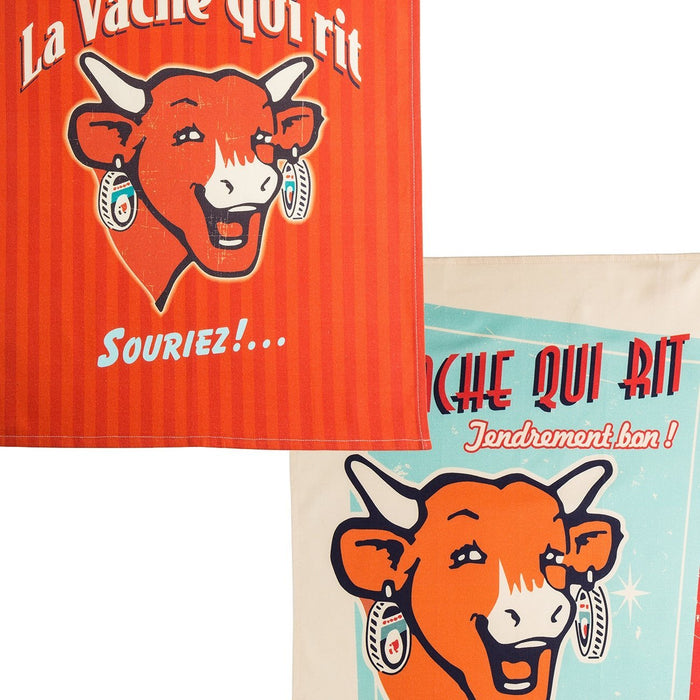 Set of 2 Kitchen Towel Gift Set (Red) 