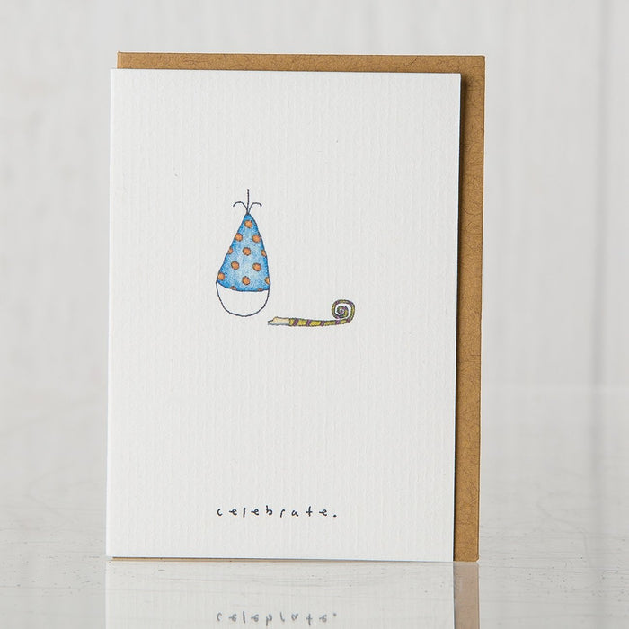 Small Recycled Celebrate Greeting Card