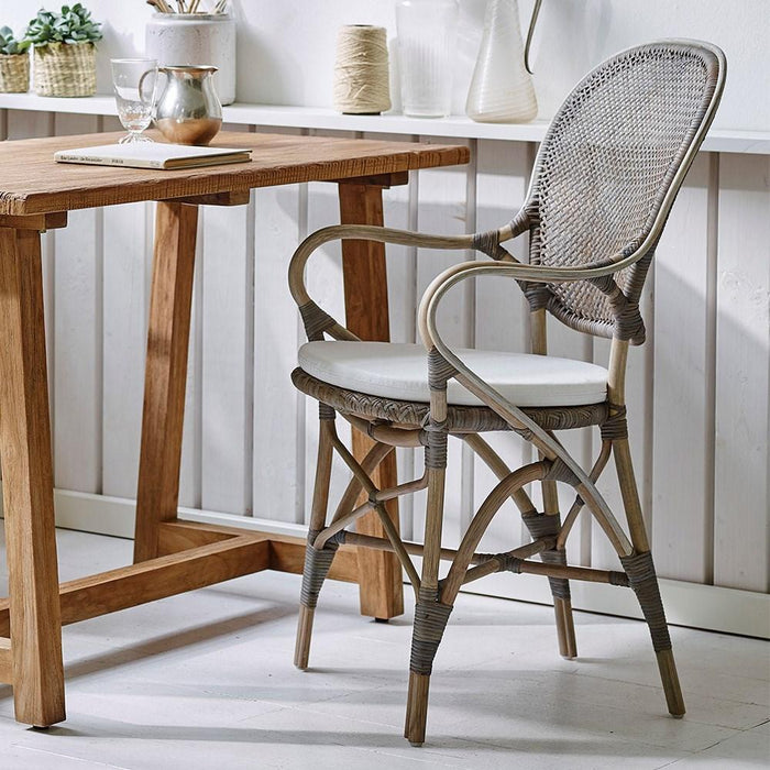 Taupe Rossini Bistro Armchair